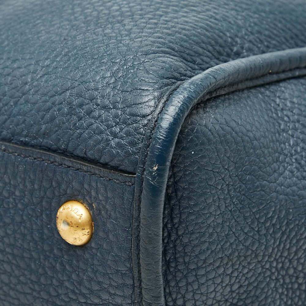 PRADA Black Leather Shoulder Bag - Picture 4 of 12